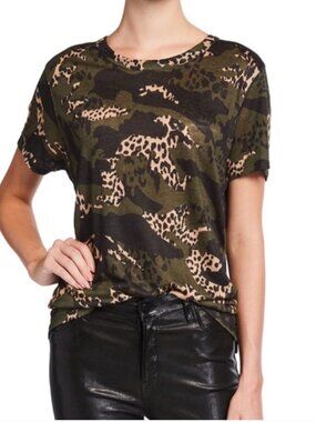 Zadig & Voltaire Aria Ao Camou Tee